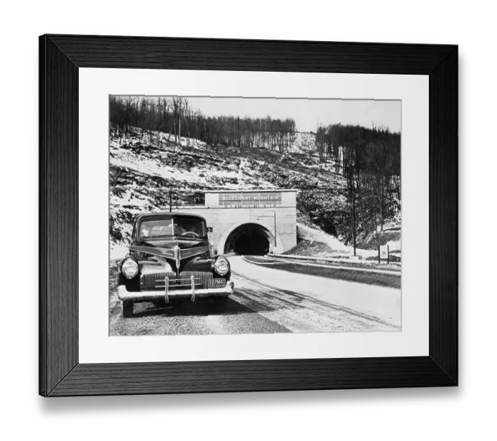 Framed Print : Tunnel on the Pennsylvania Turnpike Framed Print : Tunnel on the Pennsylvania Turnpike