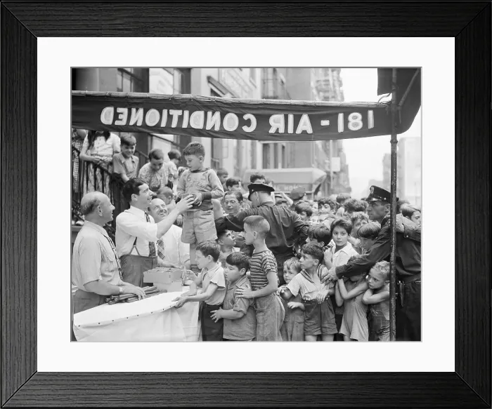 Framed Print : Joe DiMaggio Meeting Fans Framed Print : Joe DiMaggio Meeting Fans