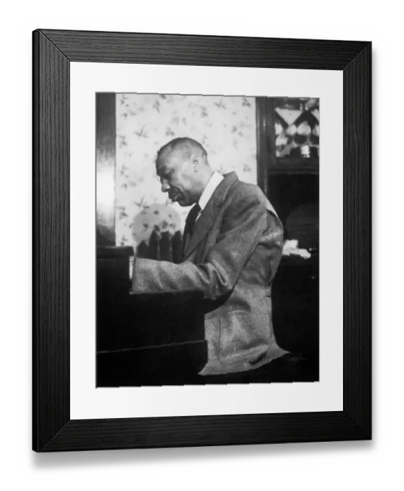Framed Print : Jimmy Yancy Jazz Musician Pianist Framed Print : Jimmy Yancy Jazz Musician Pianist