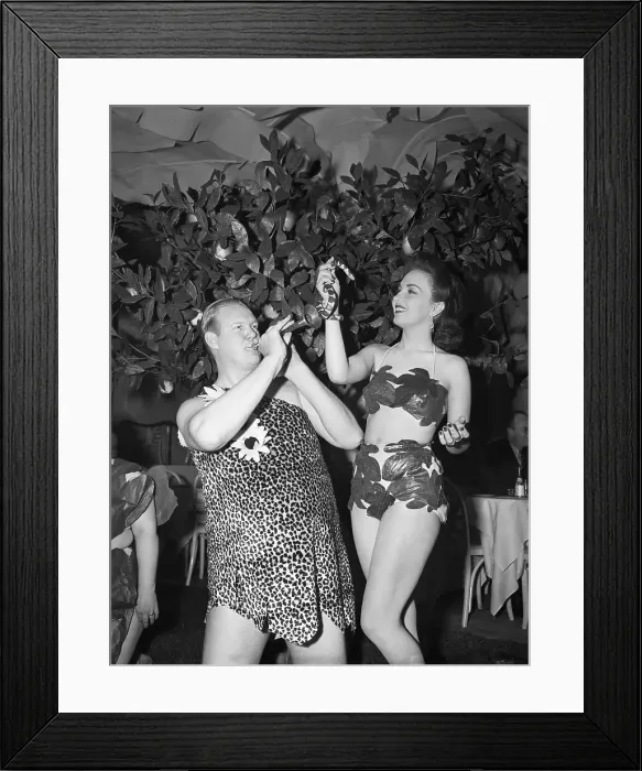Framed Print : Garden Of Eden Party At Copacabana Framed Print : Garden Of Eden Party At Copacabana