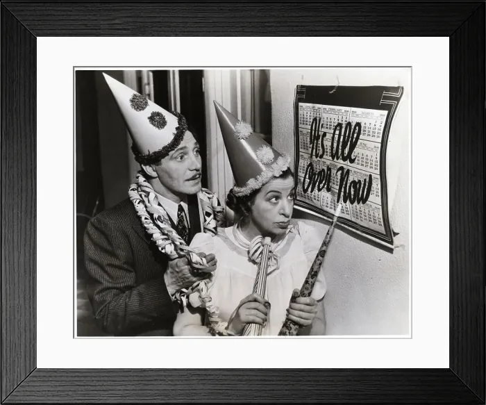 Framed Print : Hanley Stafford and Fanny Brice Framed Print : Hanley Stafford and Fanny Brice