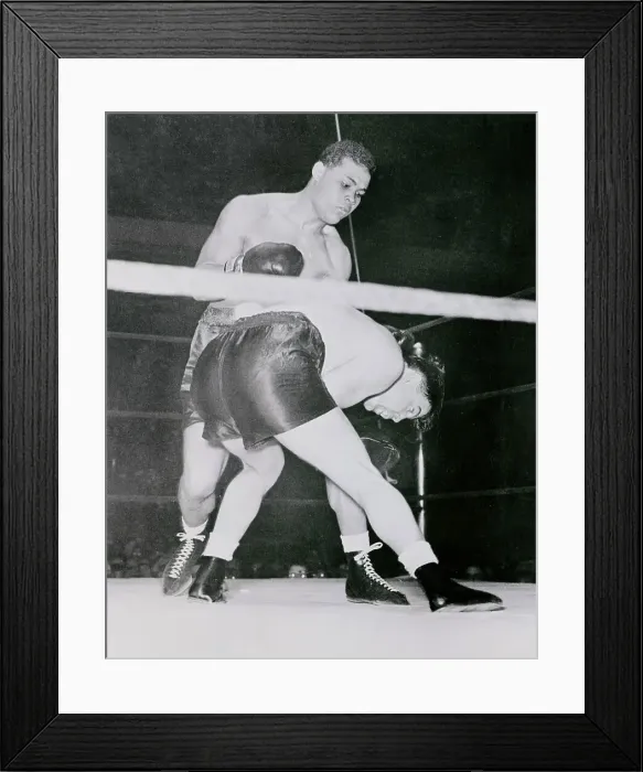 Framed Print : Joe Louis and Al McCoy Boxing Framed Print : Joe Louis and Al McCoy Boxing