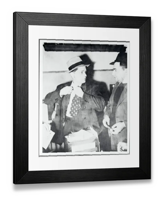 Framed Print : Portrait of Jimmy Hoffa Framed Print : Portrait of Jimmy Hoffa