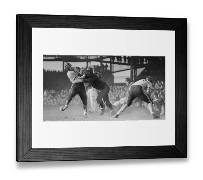 Framed Print : Willie Wilkin and Bill Osmanski in Pro Football Game Framed Print : Willie Wilkin and Bill Osmanski in Pro Football Game