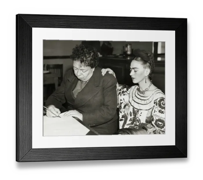 Framed Print : Artists Diego Rivera and Frida Kahlo Framed Print : Artists Diego Rivera and Frida Kahlo