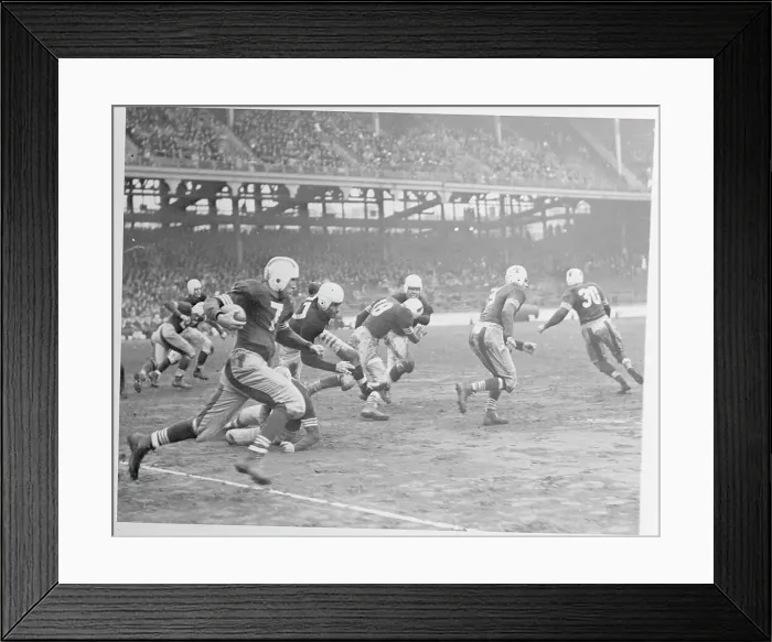 Framed Print : Football Action with Ace Parker Framed Print : Football Action with Ace Parker