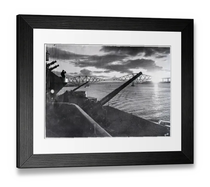 Framed Print : Luftwaffe Fails to Destroy the Forth Bridge Framed Print : Luftwaffe Fails to Destroy the Forth Bridge