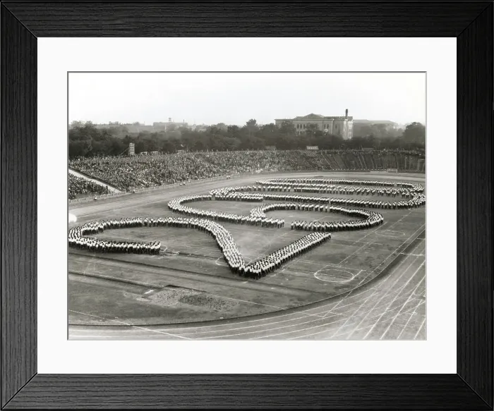 Framed Print : Numbers Spelled Out by Girls Framed Print : Numbers Spelled Out by Girls