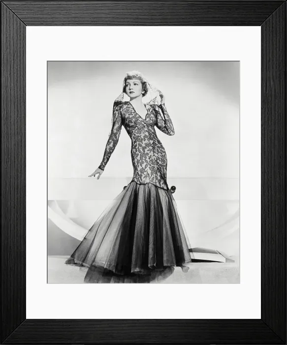 Framed Print : Portrait of Claudette Colbert Framed Print : Portrait of Claudette Colbert
