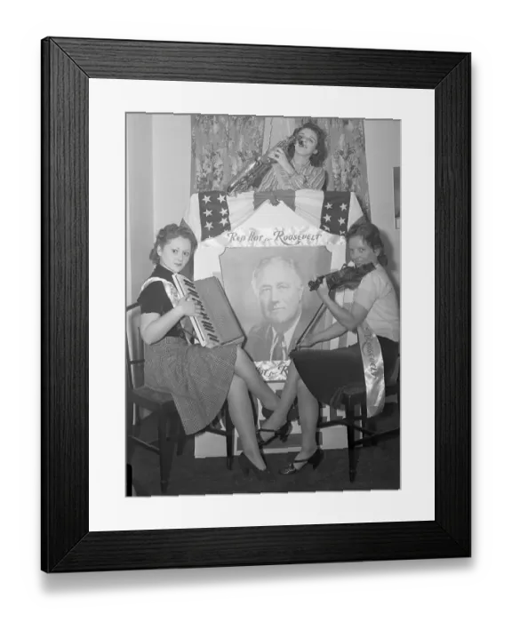 Framed Print : Red Heads Red-Hot-For-Roosevelt Framed Print : Red Heads Red-Hot-For-Roosevelt