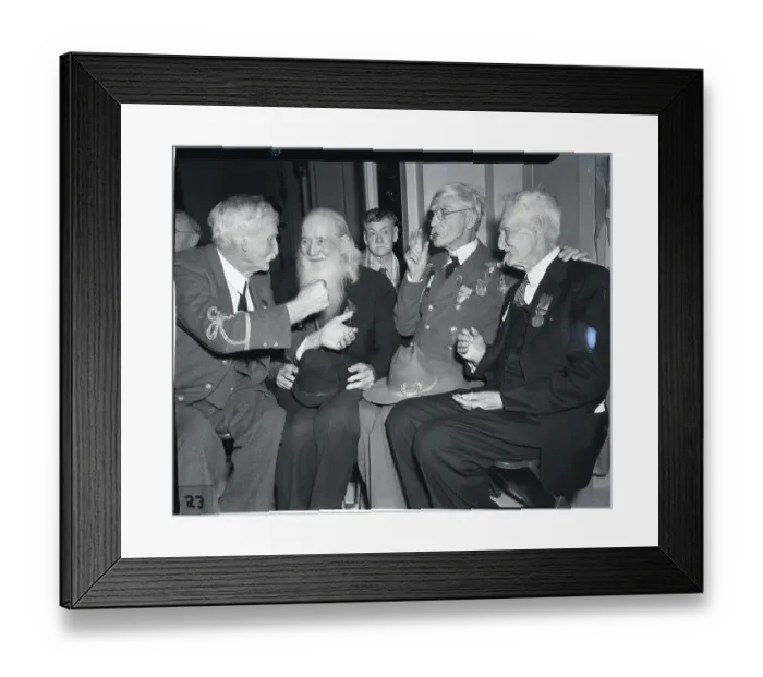 Framed Print : Confederate Veterans Reunion Framed Print : Confederate Veterans Reunion