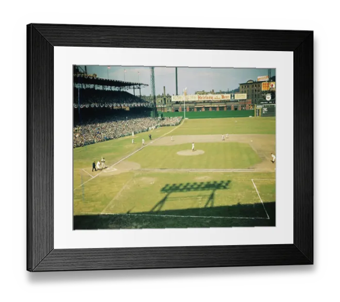 Framed Print : World Series Game Played in Cincinnati Framed Print : World Series Game Played in Cincinnati