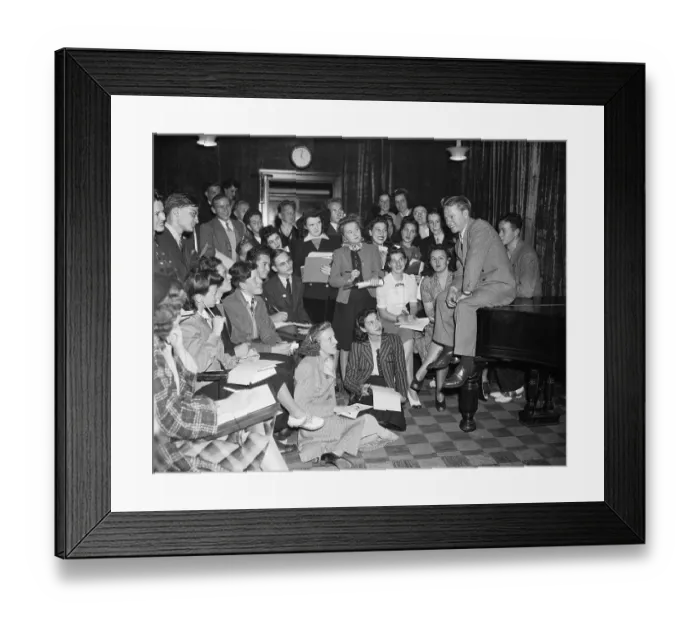Framed Print : Mickey Rooney Sitting on Piano Framed Print : Mickey Rooney Sitting on Piano