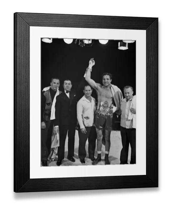 Framed Print : Max Baer Wearing Championship Belt Framed Print : Max Baer Wearing Championship Belt