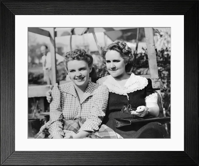 Framed Print : Judy Garland Being Visited by Her Mother Framed Print : Judy Garland Being Visited by Her Mother