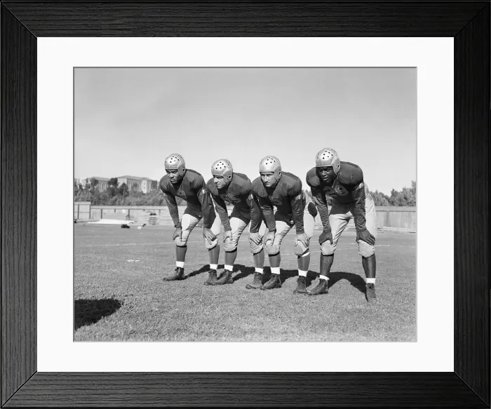 Framed Print : Baseball Legend Jackie Robinson on UCLA Football Team Framed Print : Baseball Legend Jackie Robinson on UCLA Football Team