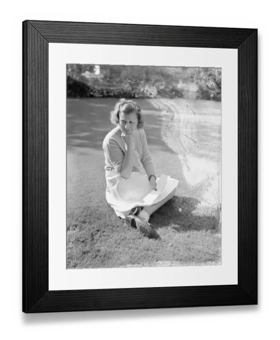 Framed Print : Sam Snead's Wife Framed Print : Sam Snead's Wife