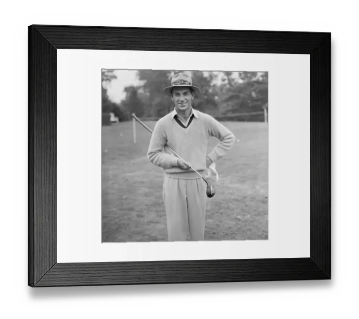 Framed Print : Ben Hogan. Golfer Ben Hogan prepares for the PGA Tournament Framed Print : Ben Hogan. Golfer Ben Hogan prepares for the PGA Tournament