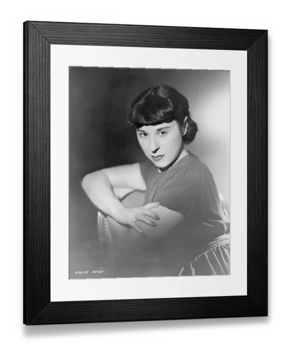 Framed Print : Edith Head Framed Print : Edith Head