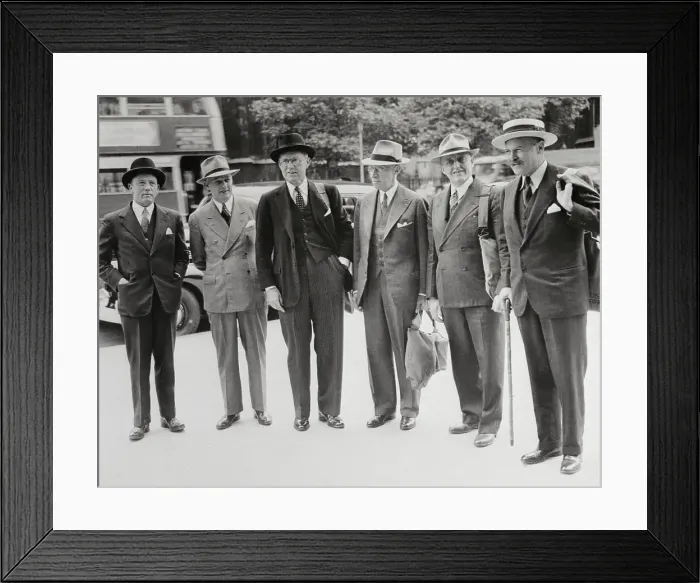 Framed Print : Joseph P. Kennedy with Others Framed Print : Joseph P. Kennedy with Others