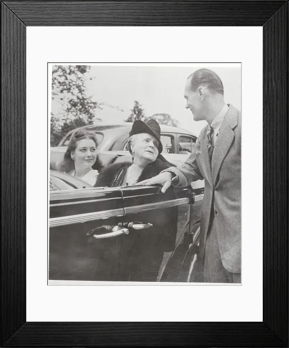 Framed Print : James Cromwell with Family Framed Print : James Cromwell with Family