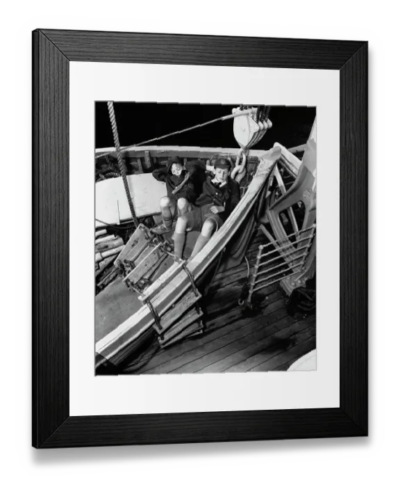 Framed Print : British Refugees Framed Print : British Refugees