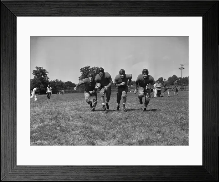 Framed Print : College All-Stars Running Framed Print : College All-Stars Running