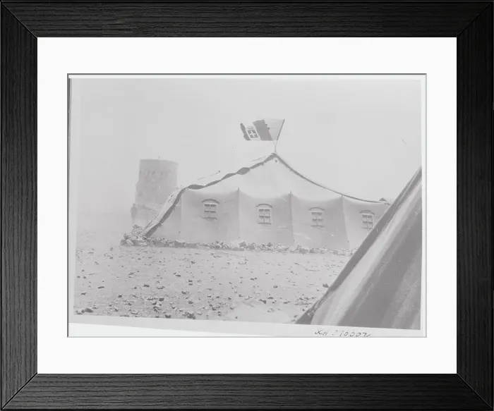 Framed Print : Italian Military Field Hospital with Flying Flag Framed Print : Italian Military Field Hospital with Flying Flag