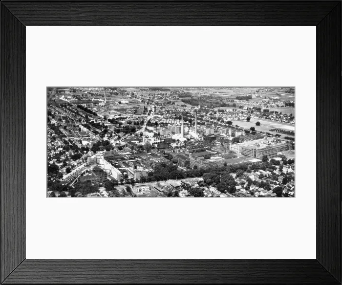 Framed Print : Aerial View Of Kodak Park Works Framed Print : Aerial View Of Kodak Park Works