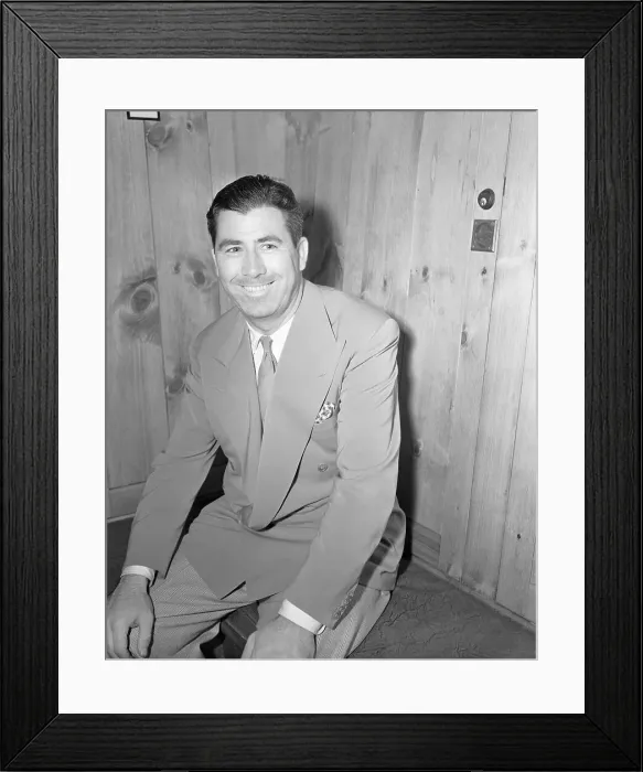 Framed Print : Portrait of Fred Corcoran Framed Print : Portrait of Fred Corcoran