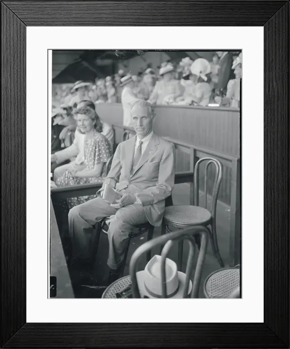 Framed Print : Socialite. Saratoga, New York: George Widener, prominent figure in Philadelphia society Framed Print : Socialite. Saratoga, New York: George Widener, prominent figure in Philadelphia society
