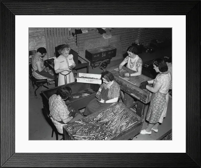 Framed Print : Stocking Democracy's Arsenal Framed Print : Stocking Democracy's Arsenal