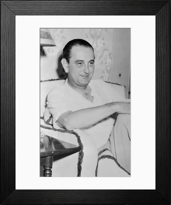 Framed Print : Lyndon B. Johnson Sitting and Smiling Framed Print : Lyndon B. Johnson Sitting and Smiling