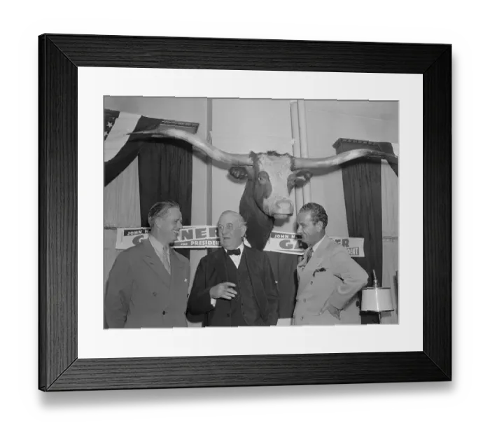 Framed Print : Texas Delegation Members Attending Caucus Framed Print : Texas Delegation Members Attending Caucus