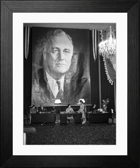 Framed Print : Large Poster of Roosevelt Framed Print : Large Poster of Roosevelt