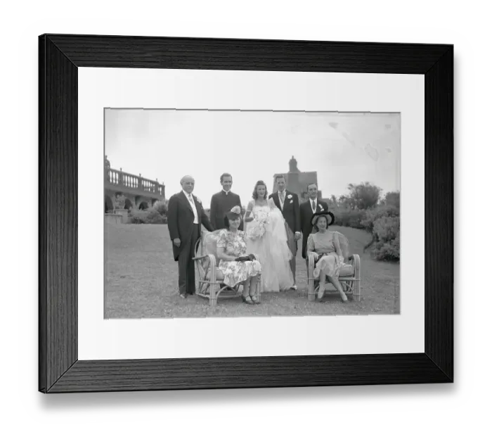 Framed Print : Henry Ford II and Anne McDonnell with Parents Framed Print : Henry Ford II and Anne McDonnell with Parents