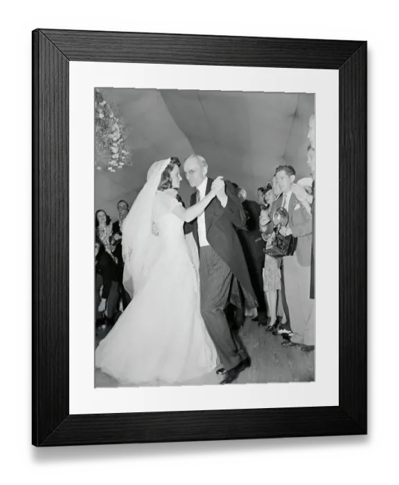 Framed Print : Henry Ford Dancing with Anne Ford Framed Print : Henry Ford Dancing with Anne Ford