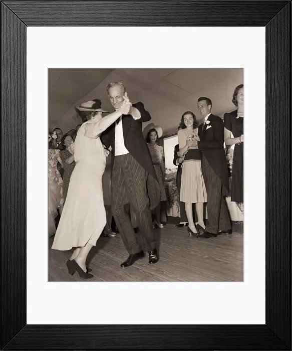 Framed Print : Mr. and Mrs. Henry Ford Waltzing Framed Print : Mr. and Mrs. Henry Ford Waltzing
