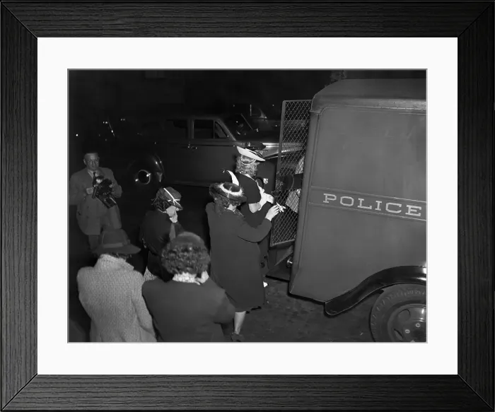 Framed Print : Police Again Raid Massage Establishment Framed Print : Police Again Raid Massage Establishment