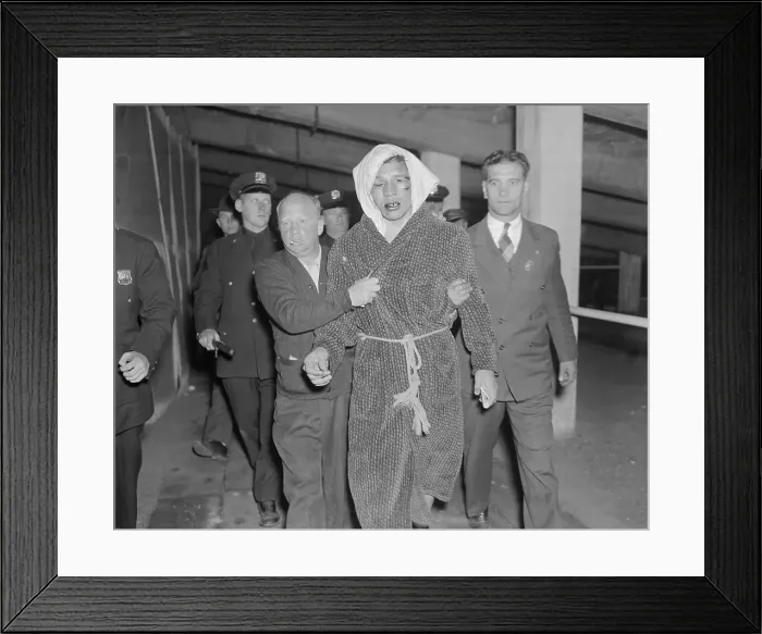 Framed Print : Arturo Godoy Being Escorted Framed Print : Arturo Godoy Being Escorted
