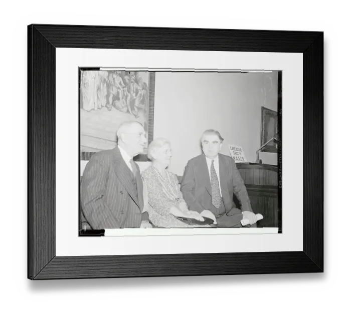 Framed Print : Prominent Guests Sitting Together at N.A.A.C.P. Convention Framed Print : Prominent Guests Sitting Together at N.A.A.C.P. Convention