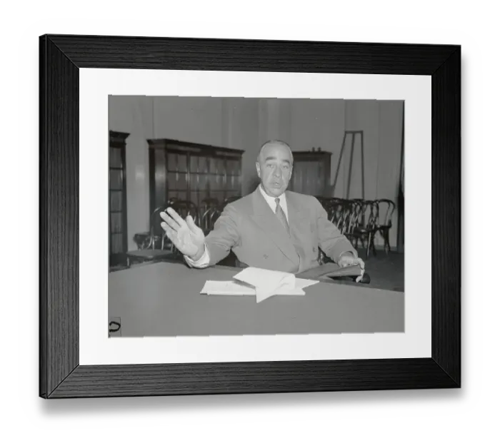 Framed Print : Joseph N. Pew Jr. Testifying Framed Print : Joseph N. Pew Jr. Testifying