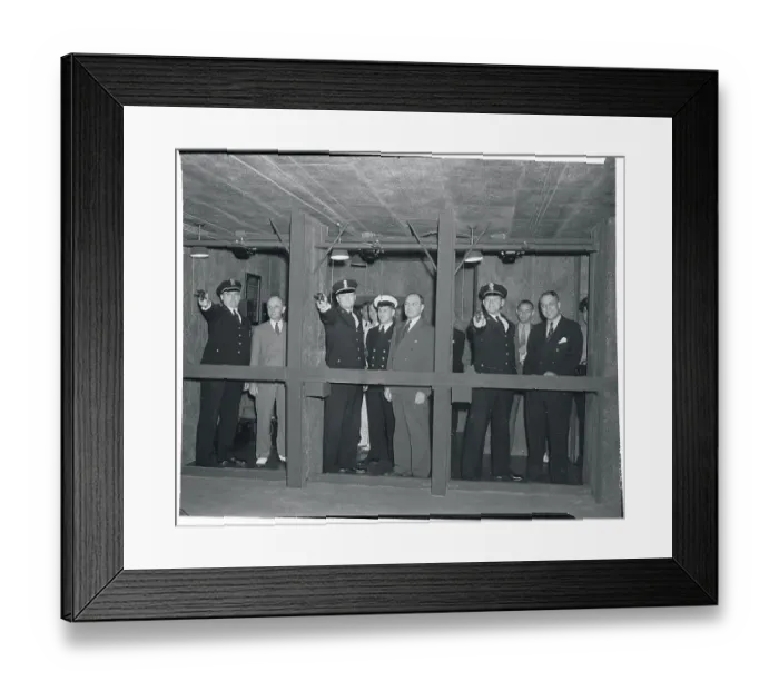 Framed Print : Treasury Men Exhibiting Target Practice Framed Print : Treasury Men Exhibiting Target Practice