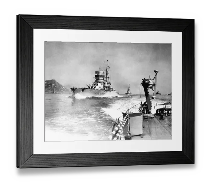 Framed Print : Ships During Excercises Framed Print : Ships During Excercises