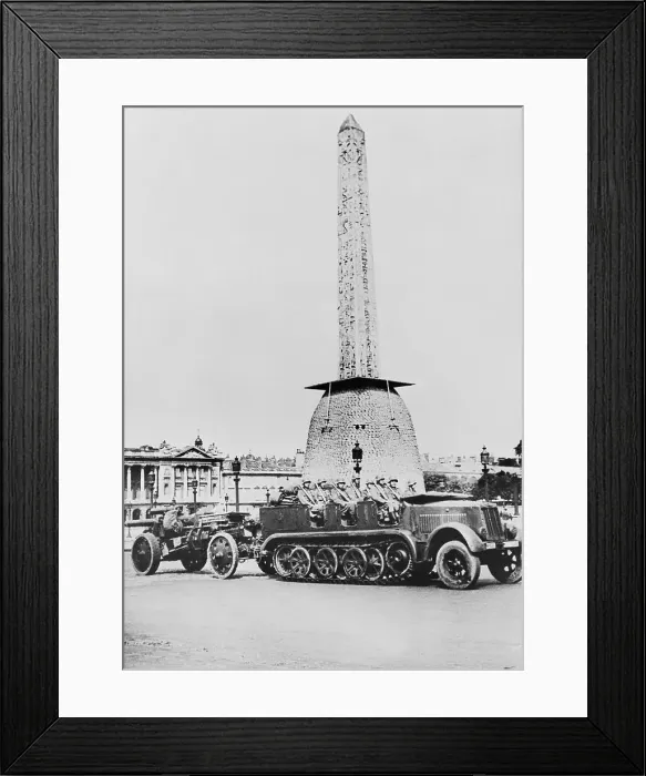 Framed Print : Half-track At Cleopatra's Needle Framed Print : Half-track At Cleopatra's Needle