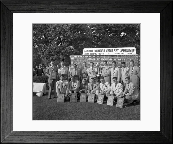 Framed Print : Winners of Golf Tournament Framed Print : Winners of Golf Tournament