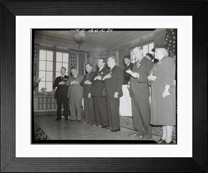 Framed Print : Officers Of Union Taking Oaths Framed Print : Officers Of Union Taking Oaths