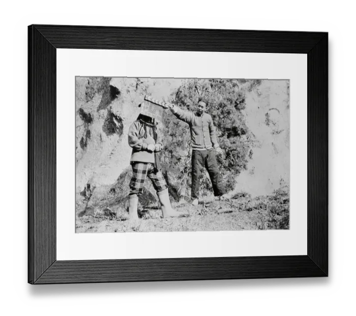 Framed Print : Lin Chung Awaiting Direction Framed Print : Lin Chung Awaiting Direction