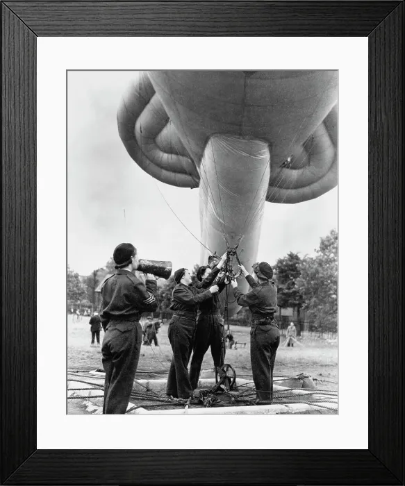 Framed Print : Women Working in Civil Defense Framed Print : Women Working in Civil Defense