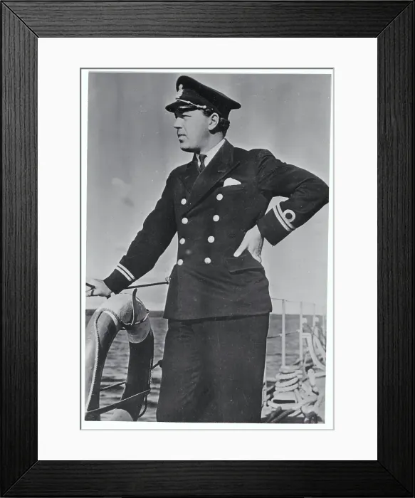 Framed Print : Prince Bertil Posing with Hand on Hip Framed Print : Prince Bertil Posing with Hand on Hip